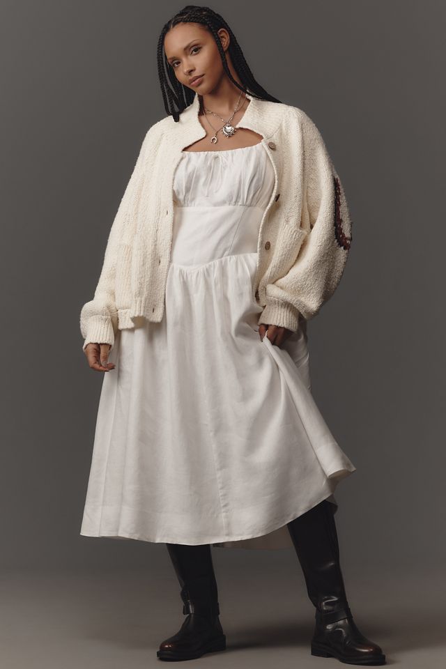 Pilcro Western Horse Graphic Cardigan Sweater #8