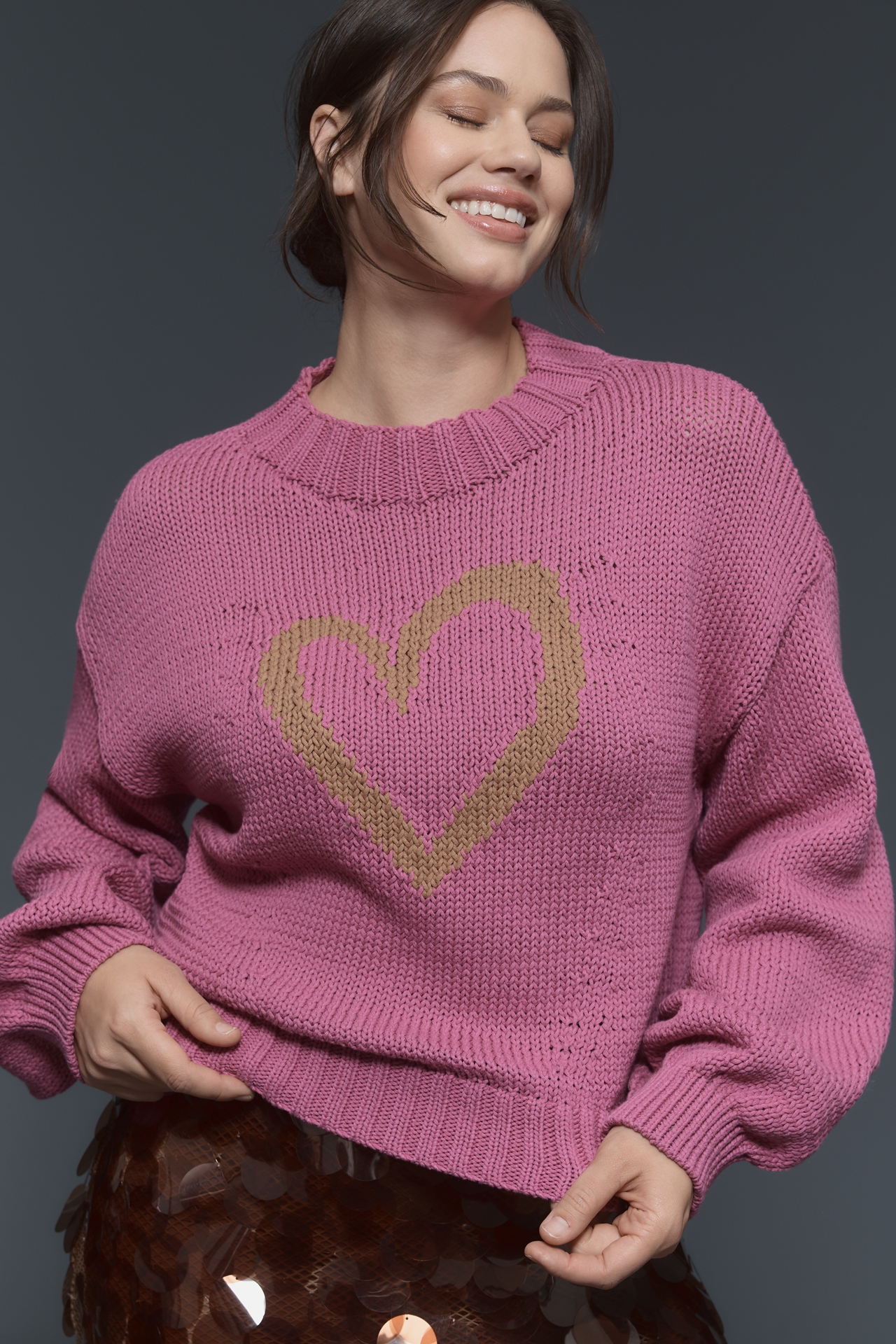 The Pippa Mock-Neck Sweater by Maeve: Icon Edition