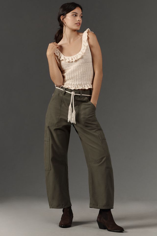 Pilcro Ruffled Sweater Tank Top #3