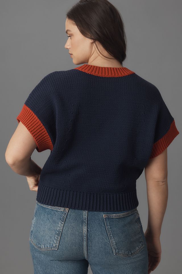 The Pippa Crew-Neck Sweater by Maeve: Cap-Sleeve Edition #6