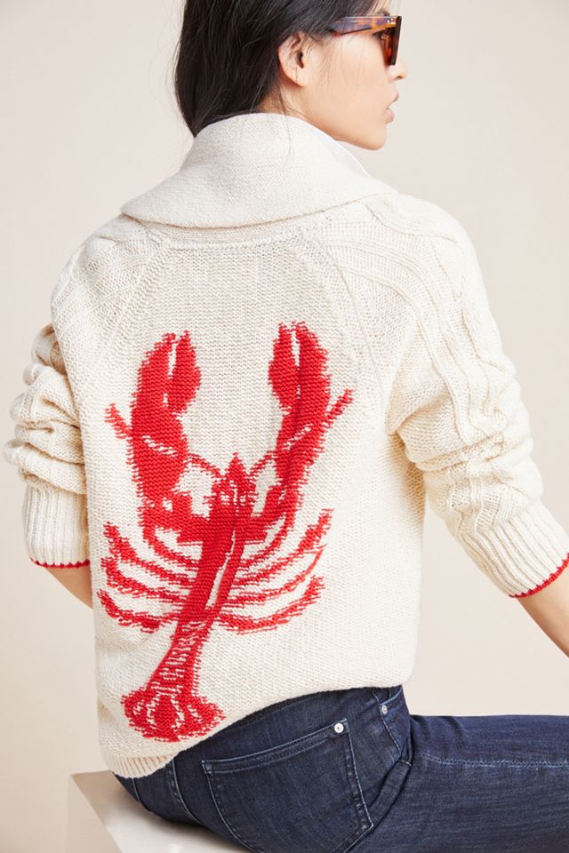 Lobster Knit Cardigan #1