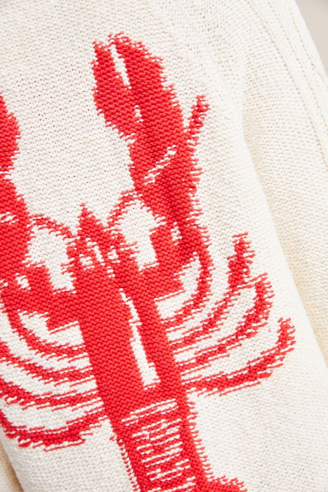 Lobster Knit Cardigan #3