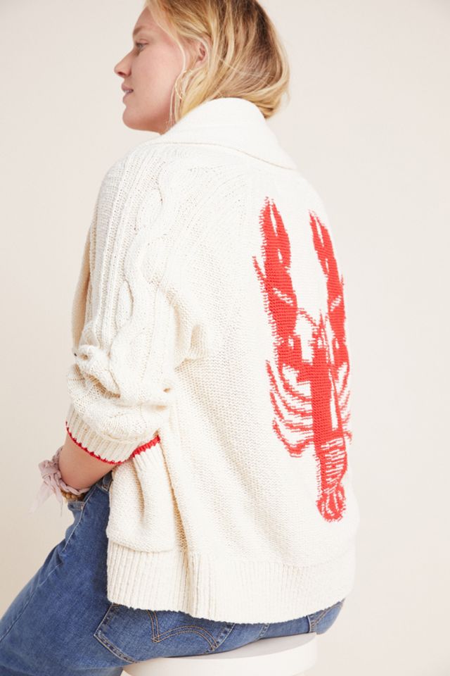 Lobster Knit Cardigan #5