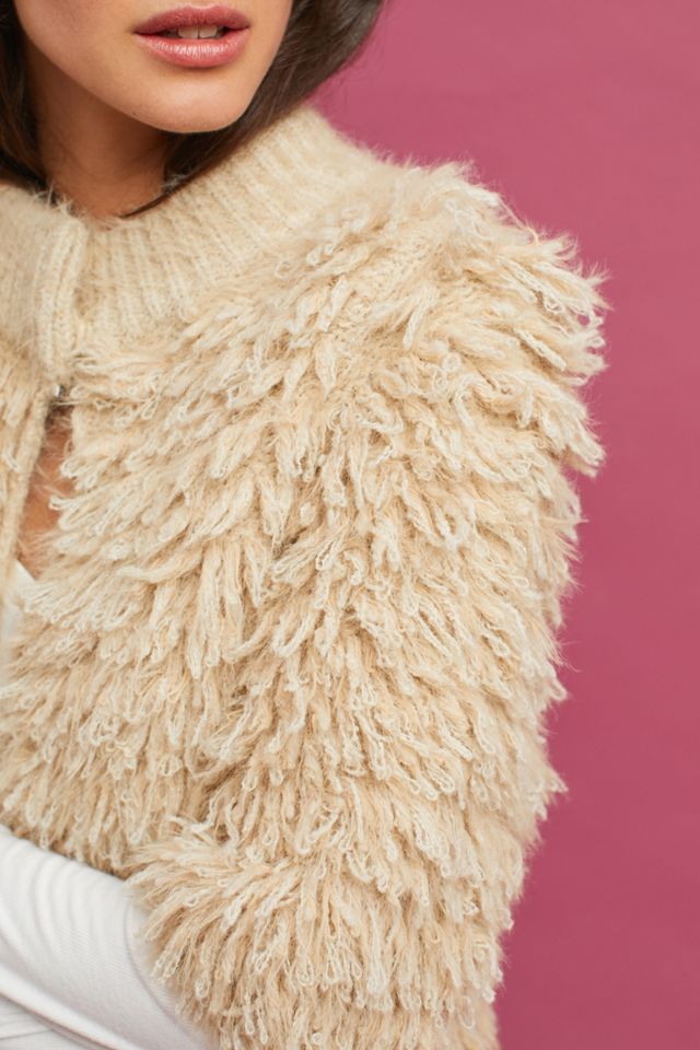 Talah Eyelash Cardigan #1