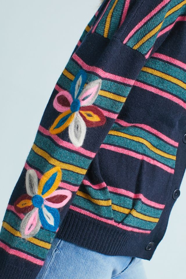 Cardigan rayé Sky #1
