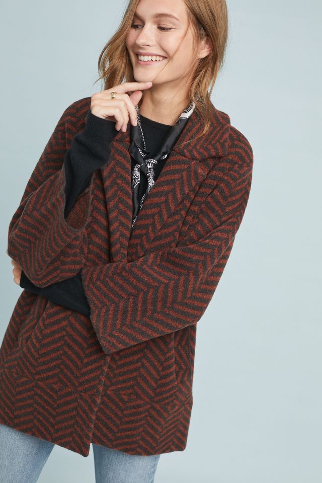 Boiled wool hot sale jacket anthropologie