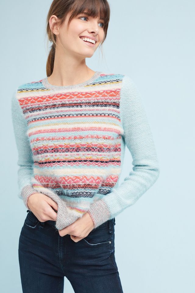 Linda Fair Isle Pullover | Anthropologie