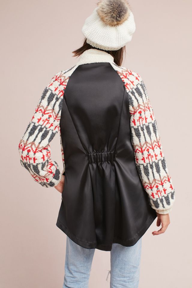 Intarsia Sweater Jacket #3