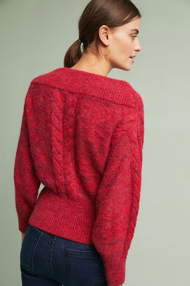 Holly Off-The-Shoulder Sweater #1