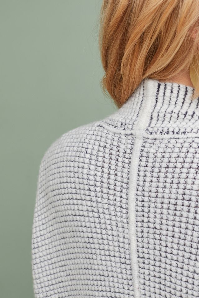 Textured Drop-Sleeve Cardigan #3