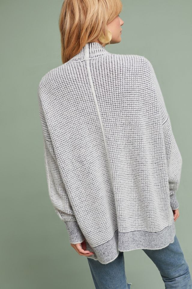 Textured Drop-Sleeve Cardigan #4