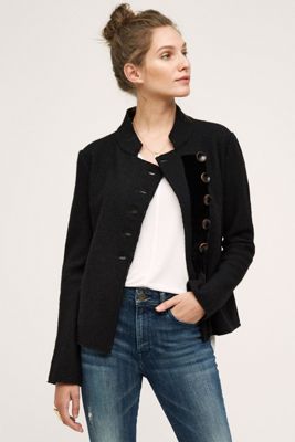 Military Sweater Jacket