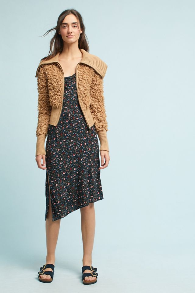 Yvetta Textured Knit Bomber #3