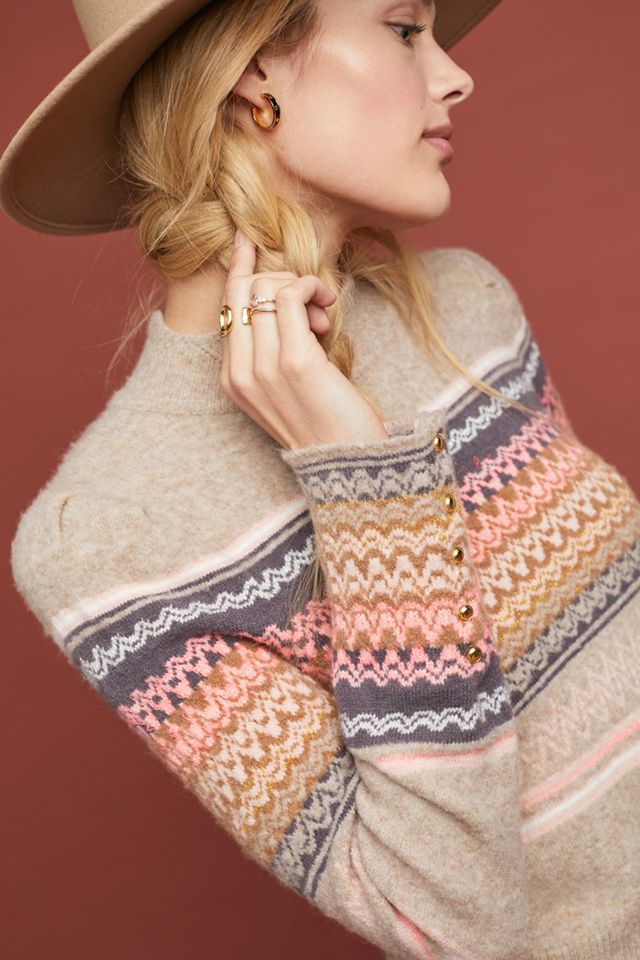 Fargo Fair Isle Sweater | Anthropologie