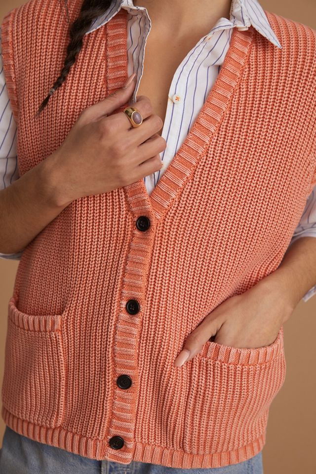 Layne Patch-Pocket Sweater Vest #1