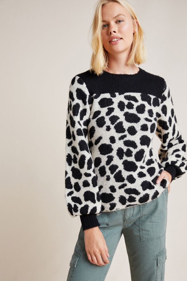 Cole Animal-Printed Sweater #2