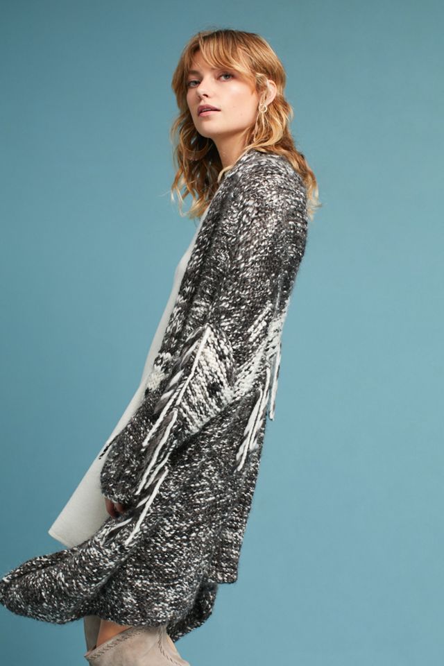 Hand-Knit Oversized Cardigan #2