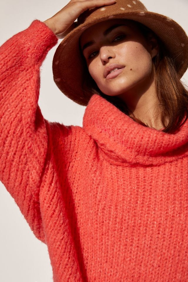 Anthropologie cowl hot sale neck sweater