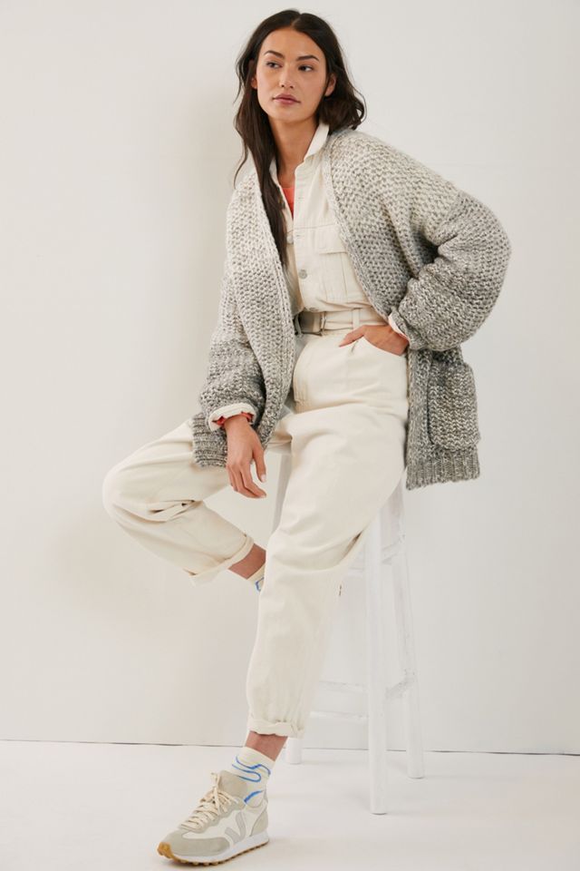 Maeve Persephone Chunky Knit Cardigan #1