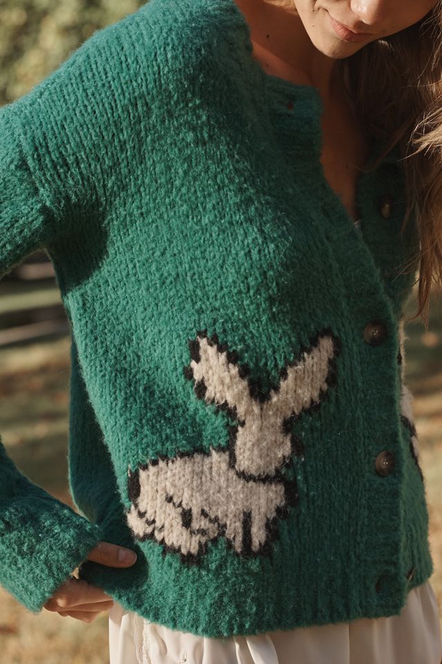 Maeve Bunny Slope Cardigan Sweater #2