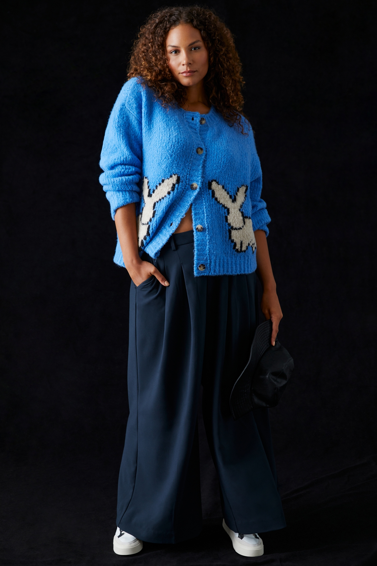 Maeve Bunny Slope Cardigan Sweater