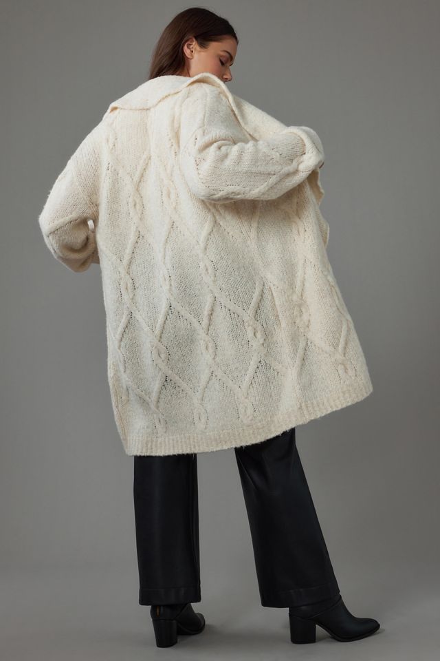 By Anthropologie Hooded Cardigan Sweater #5