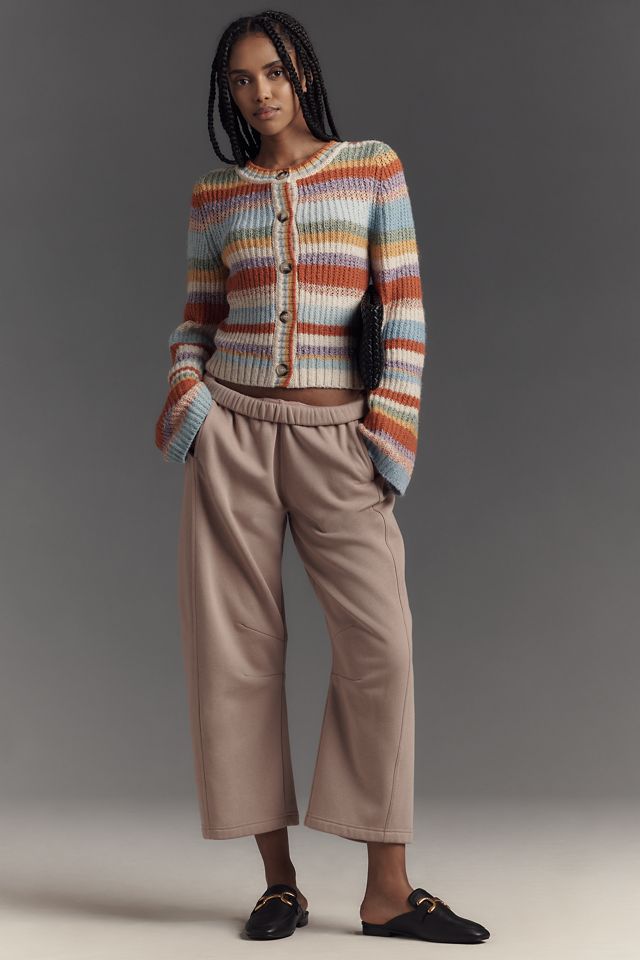 Pilcro Ribbed Multi-Stripe Cardigan Sweater #2