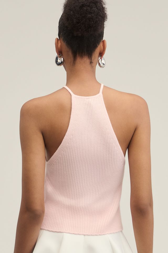 By Anthropologie Wool & Cashmere Button Sweater Tank #2