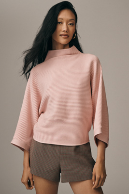 By Anthropologie Mock-Neck Wide-Sleeve Sweater product page