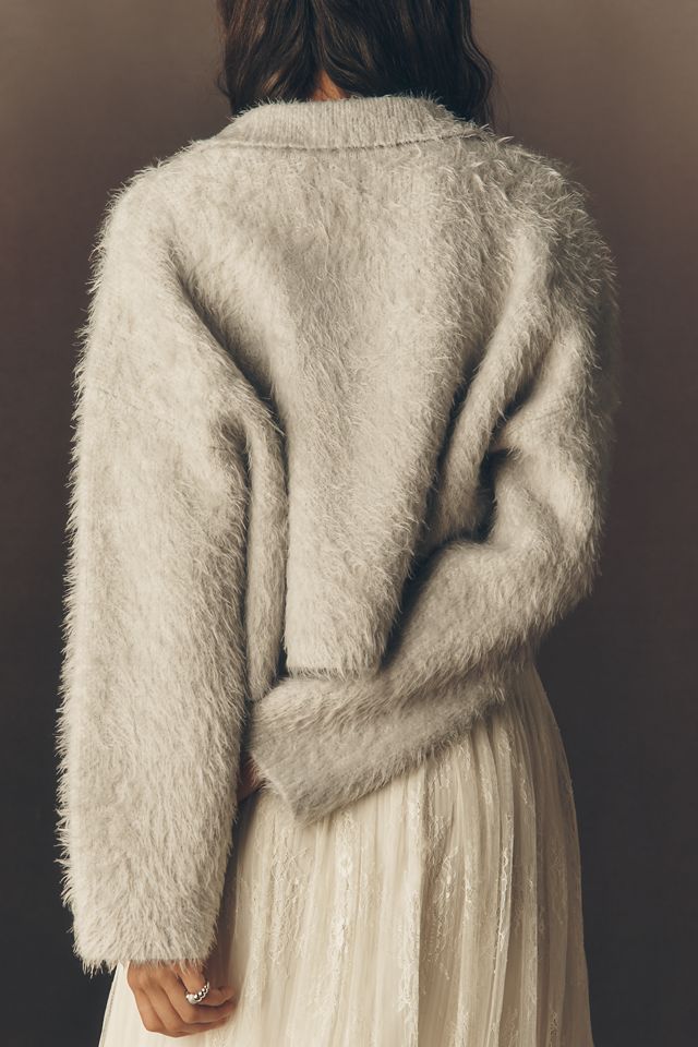 Pilcro Embellished Tiger Cardigan Sweater #2