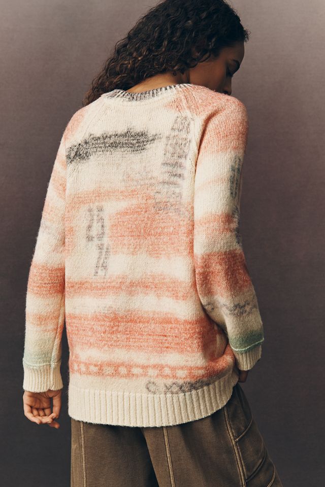 Pilcro Crew-Neck Oversized Sweater #2