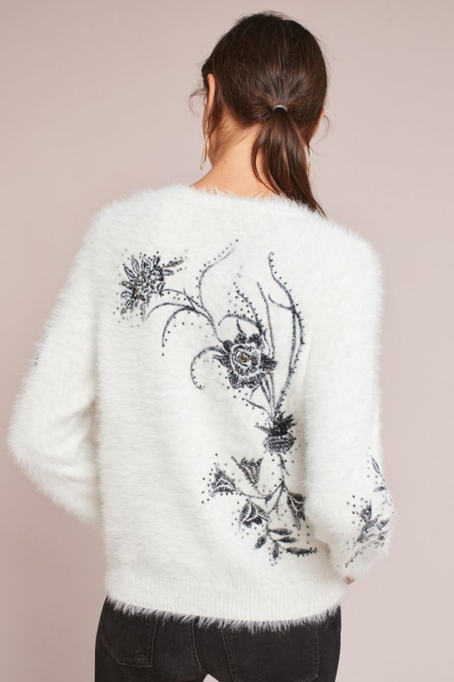 Embroidered Cozy Cardigan #2