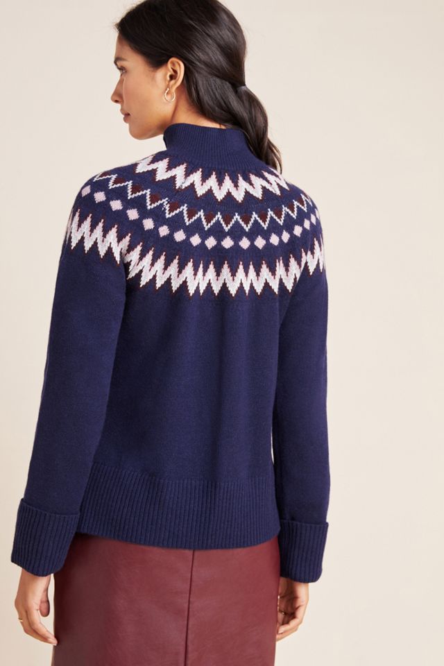 Bridey Quarter-Zip Sweater #1