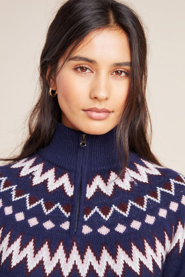 Bridey Quarter-Zip Sweater #2