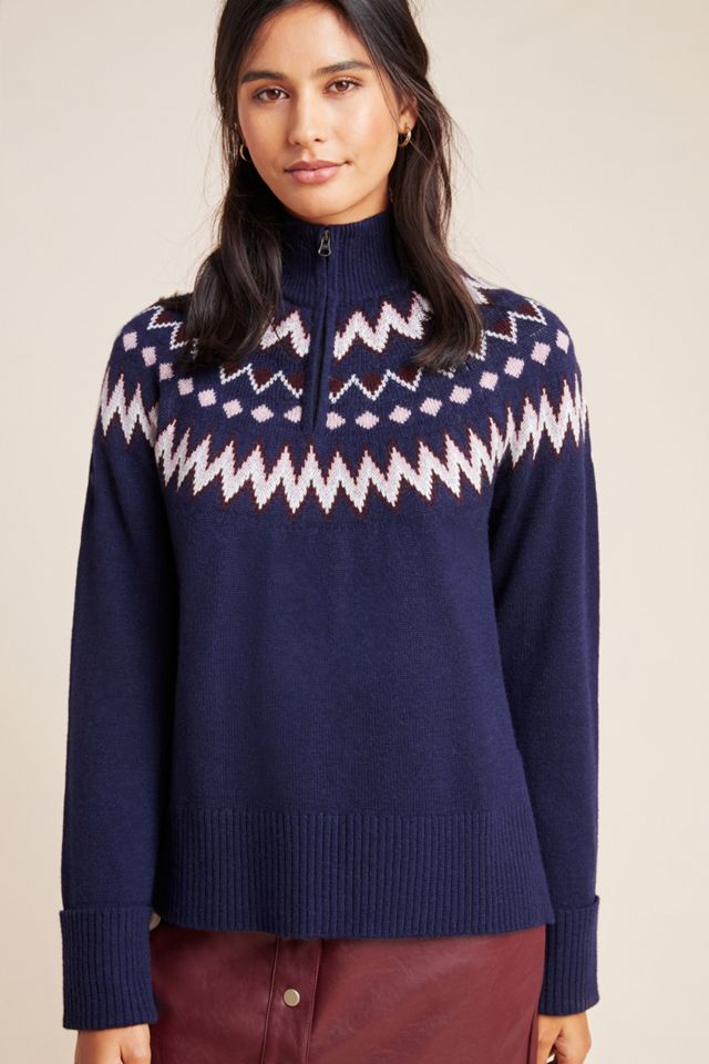 Bridey Quarter-Zip Sweater #4