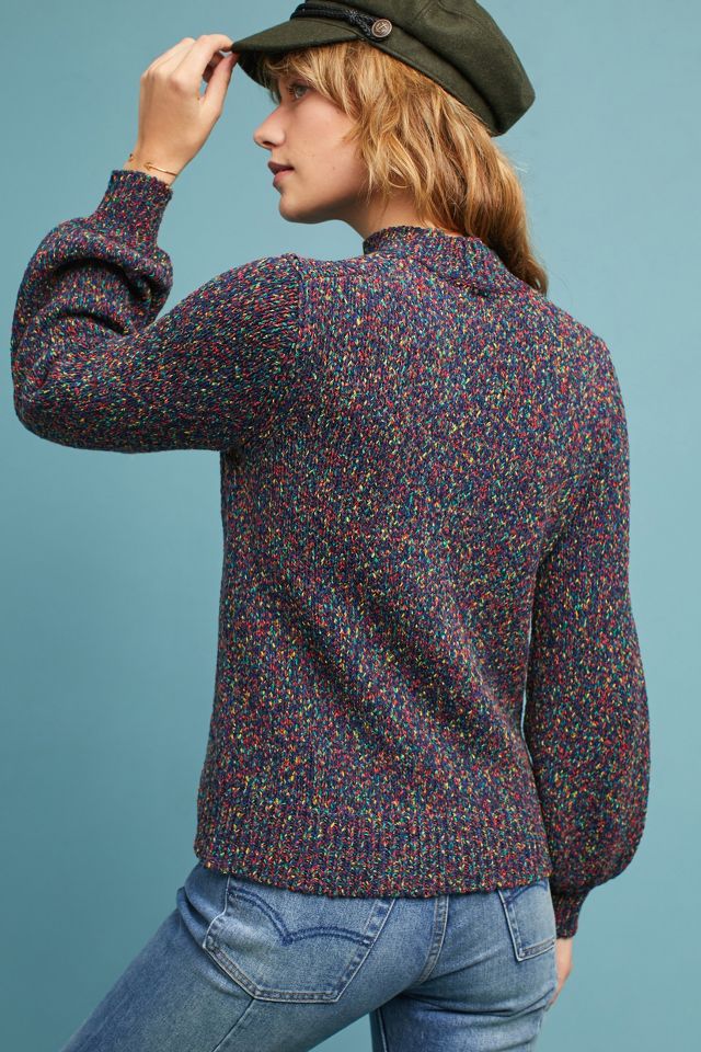 Confetti top sweater anthropologie