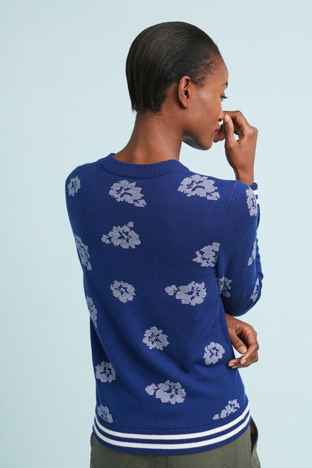 Abstract Flower Hippie Men's Bomber Jacket
