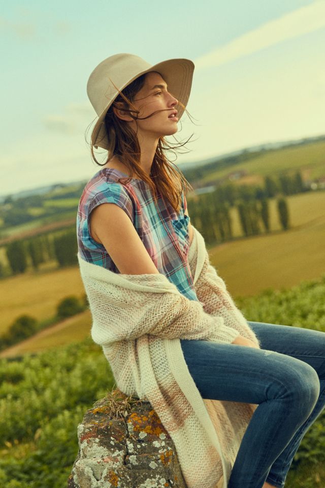 Metallic Striped Cardigan #4