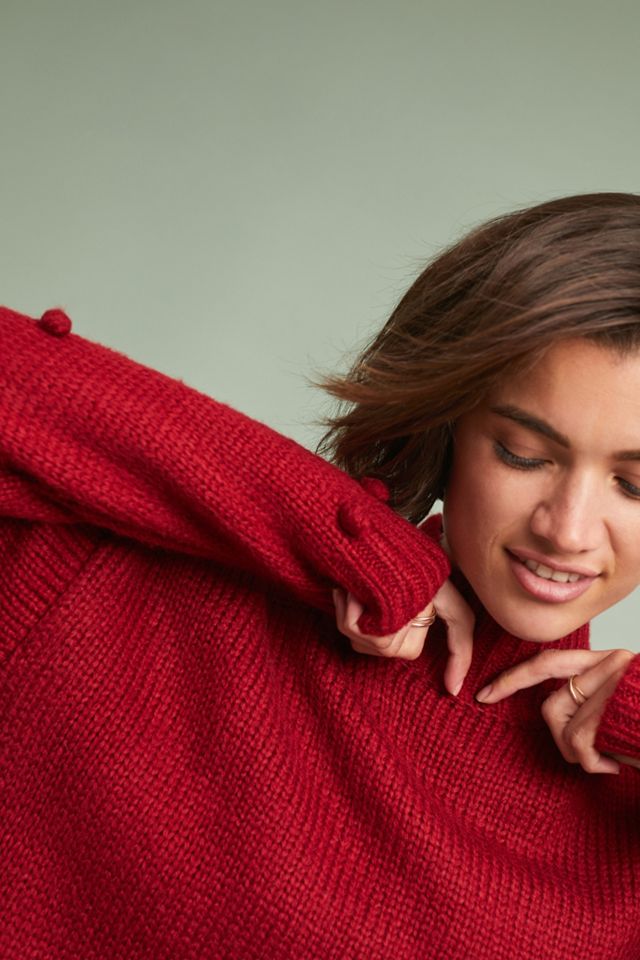 Ruby Pommed Sweater #2