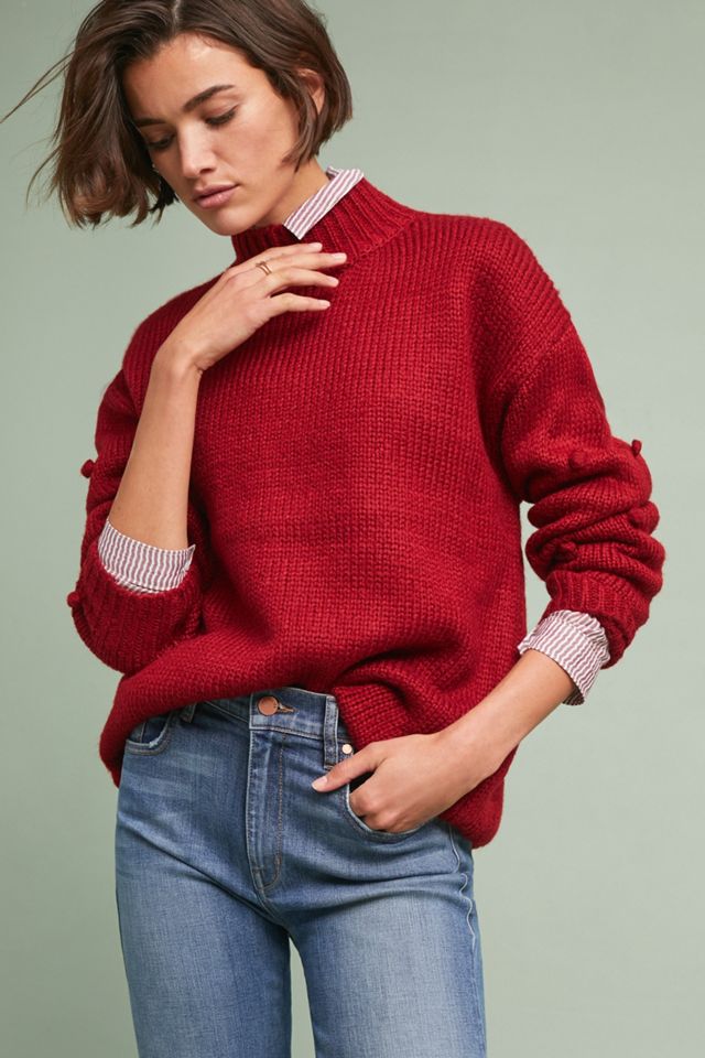 Ruby Pommed Sweater #3