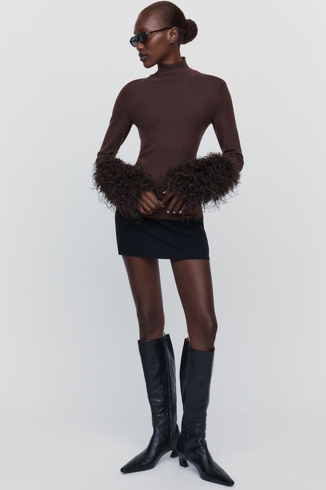 APPARIS Aspen Cuffed Turtleneck #2