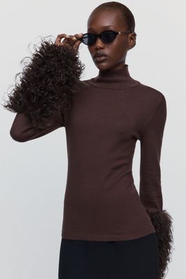 APPARIS Aspen Cuffed Turtleneck