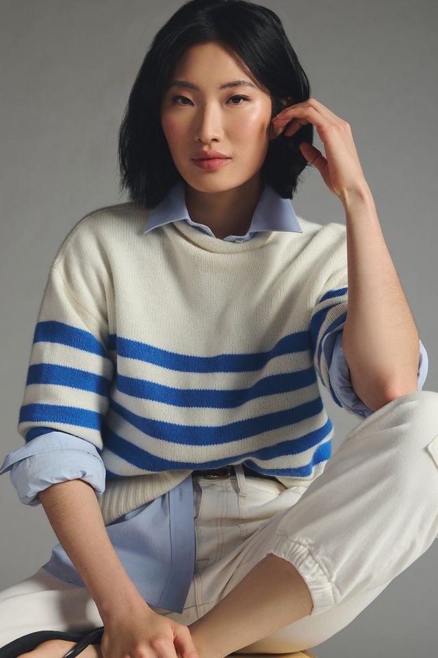 KULE The Lucca Striped Sweater #4
