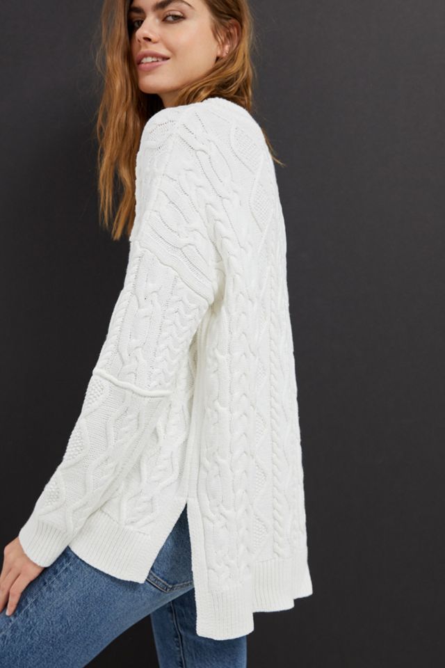 Pilcro Jasmine Cable-Knit Tunic Jumper #2