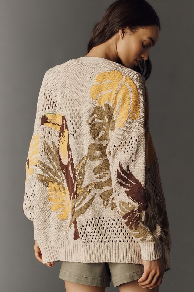 By Anthropologie Open Stitch Cardigan #2