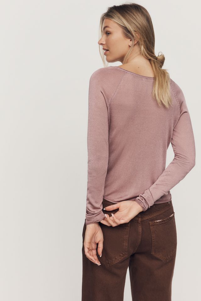 By Anthropologie Sensual Pullover Top #2