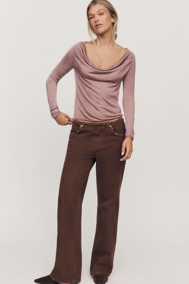 By Anthropologie Sensual Pullover Top #3