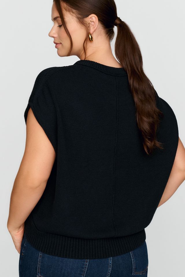 Maeve 100% Cotton Drop-Shoulder Sweater #5