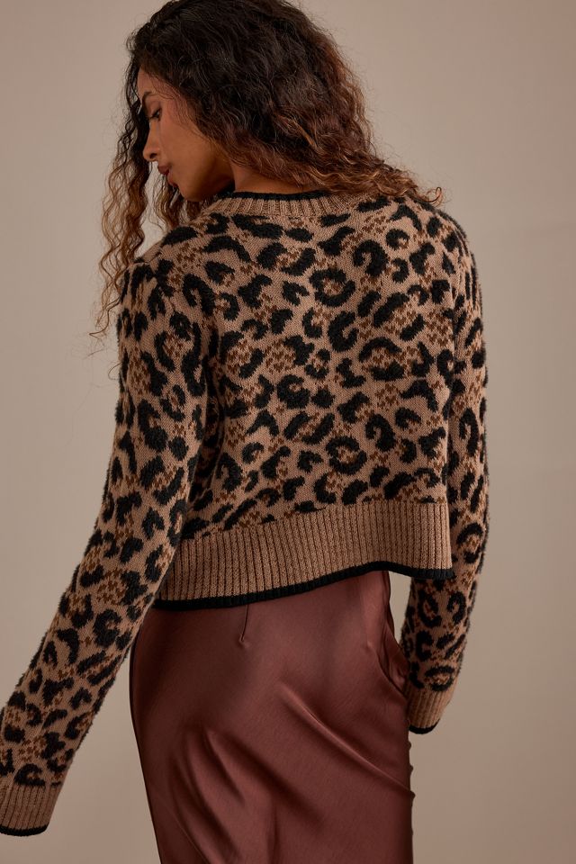 Cardigan Noué Imprimé Léopard #2
