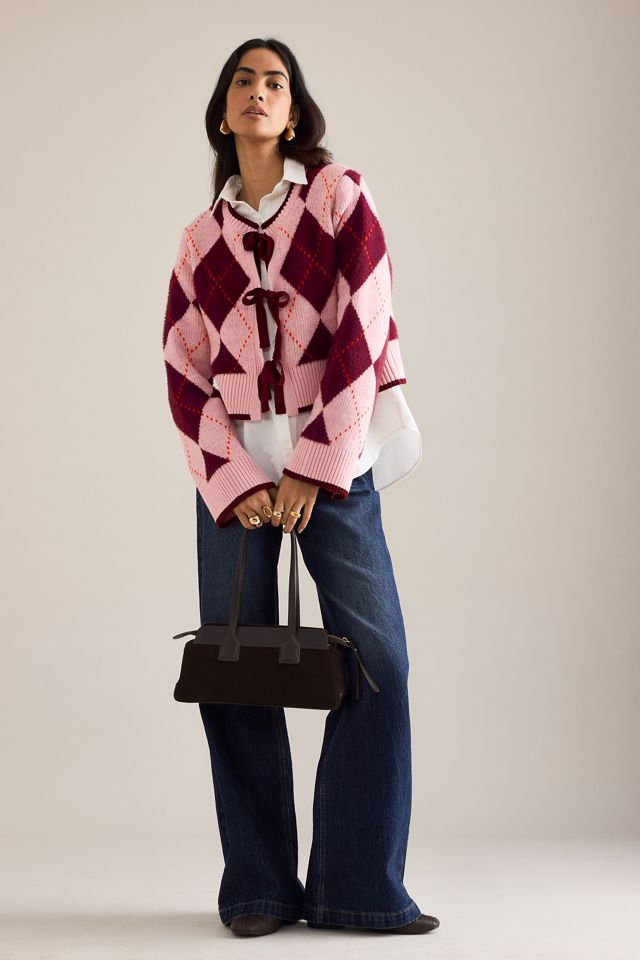 Maeve Argyle Tie-Front Cardigan #4